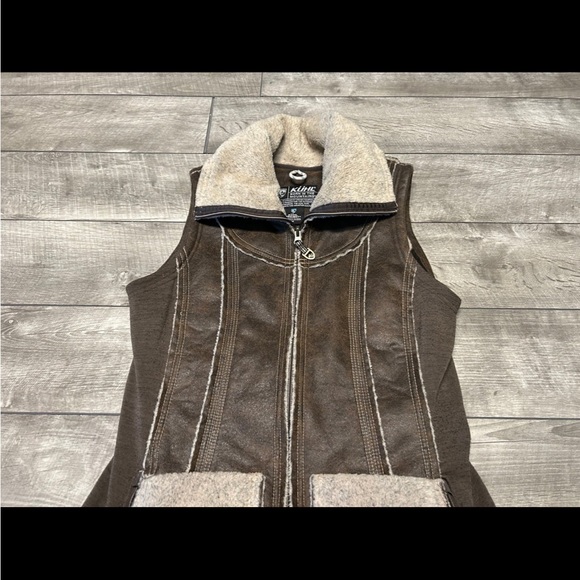 Kuhl Brown and Cream Vest - Picture 2 of 9